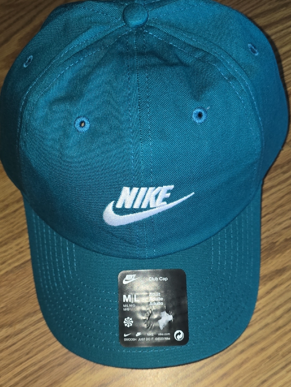 Nike Teal Club Cap with White Swoosh